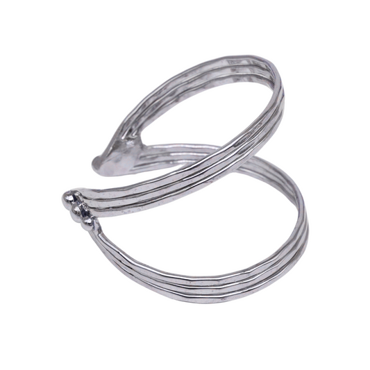 Brazalete Waka Plateado
