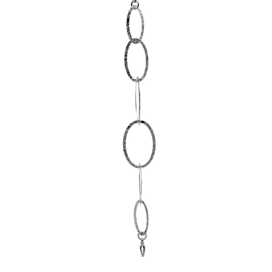 Pulsera Fidedigna Plateada Acero Inoxidable