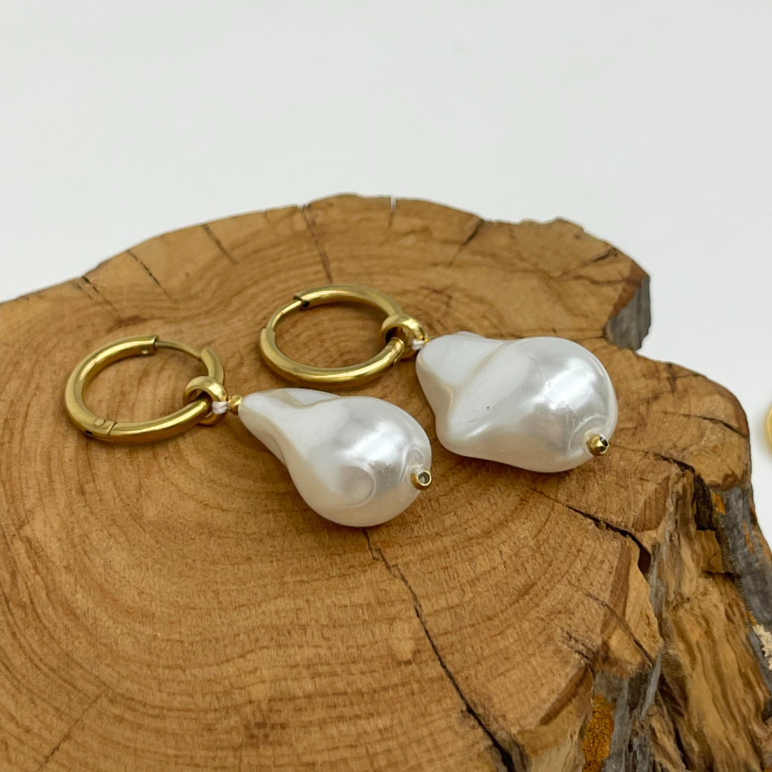 Pendientes Perla Pureza