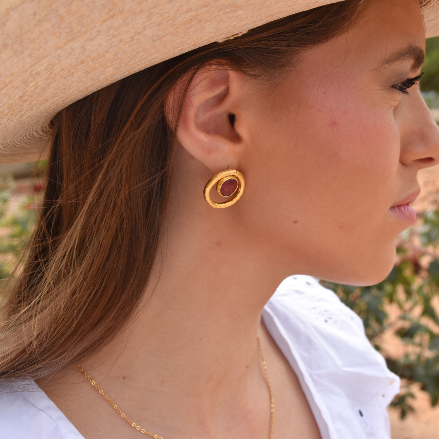 Pendientes "Tifri" Dorados