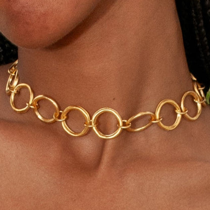 Choker África Oro